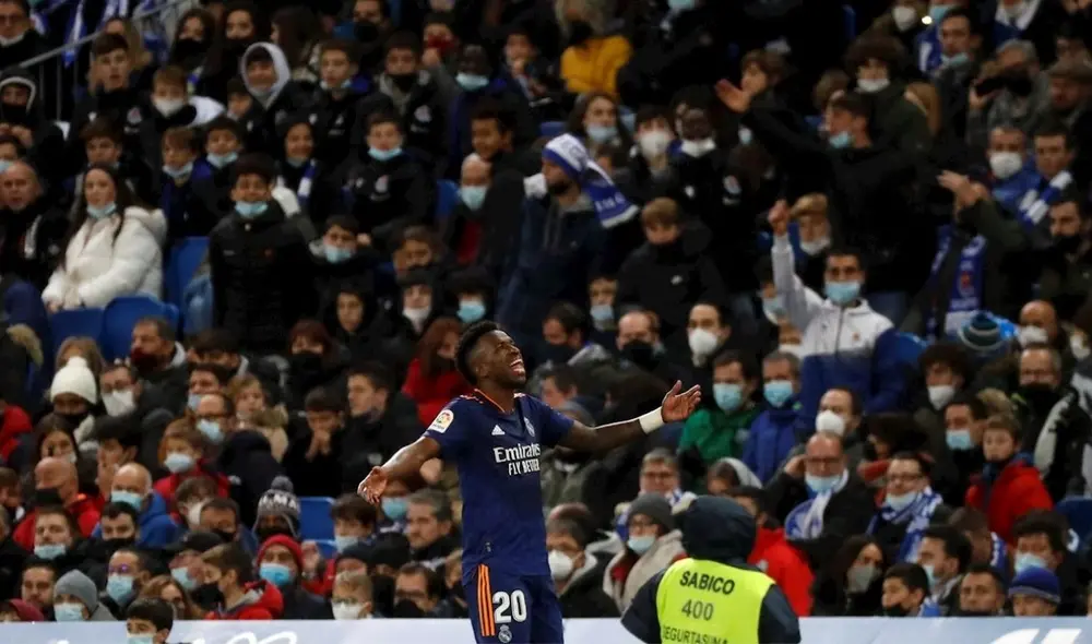 Real Madrid vence 2-0 a la Real Sociedad. Foto: EFE.