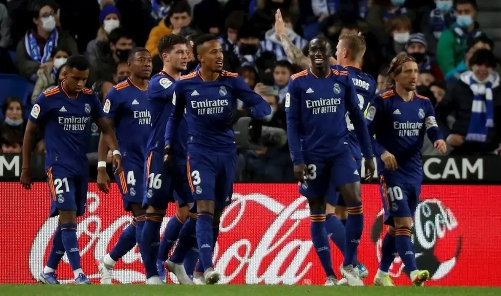 Real Madrid venció 2-0 a la Real Sociedad. Foto: EFE.