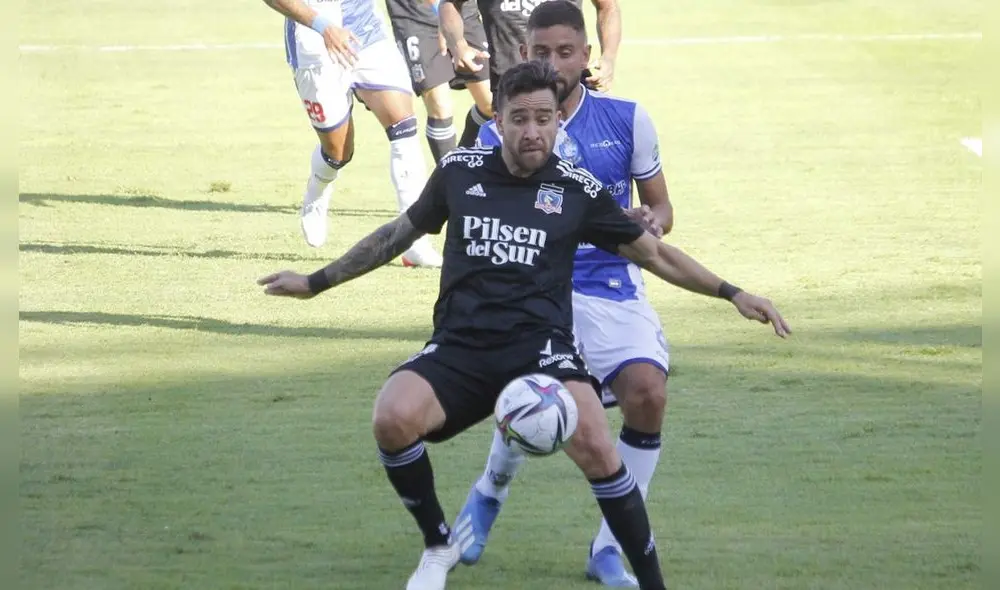 Colo Colo sufrió la expulsión de su portero en el primer tiempo. Foto: ESPN Colo Colo sufrió la expulsión de su portero en el primer tiempo. Foto: ESPN