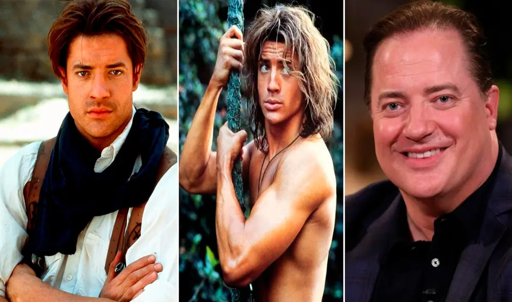 Brendan Fraser fue uno de los actores más populares de la década de los 90 y parte de los 2000. Foto: composición/Universal Pictures/Buena Vista