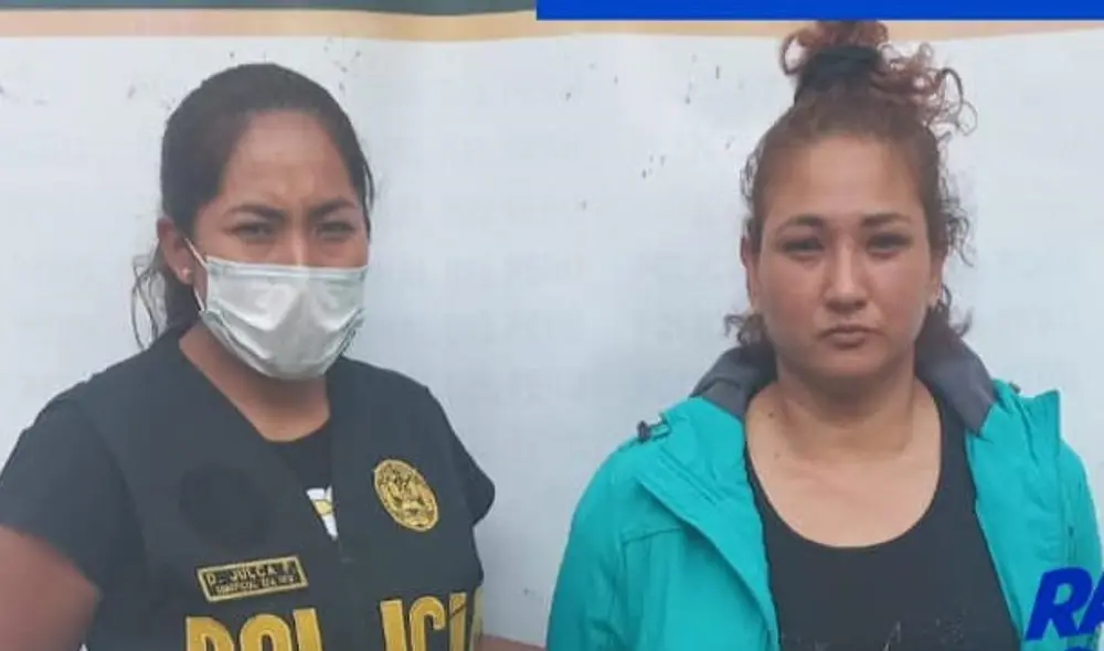 Detenida fue conducida a comisaría de Virú para investigaciones. Foto: Ke Buena Detenida fue conducida a comisaría de Virú para investigaciones. Foto: Ke Buena