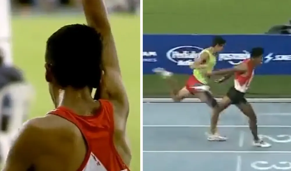 Julio Palomino ganó la medalla de oro en atletismo en los Juegos Panamericanos Junior Cali 2021. Foto: composición FVSports Julio Palomino ganó la medalla de oro en atletismo en los Juegos Panamericanos Junior Cali 2021. Foto: composición FVSports