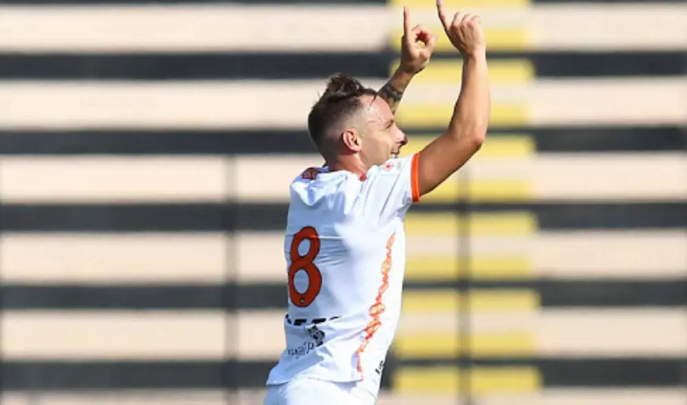 Pablo Lavandeira vistió los colores de Universitario en 2018 y 2019. Fuente: Gol Perú