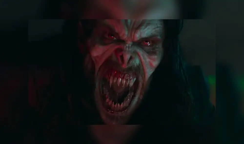 Jared Leto como Morbius en nueva escena revelada más letal que antes. Foto: Sony Pictures