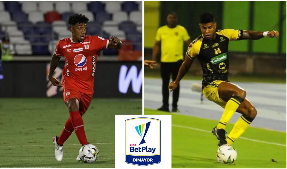 En sus últimos 17 enfrentamientos, los escarlatas han ganado en 9, mientras que los aurinegros en 4. Foto: composición/ América de Cali/ Alianza Petrolera En sus últimos 17 enfrentamientos, los escarlatas han ganado en 9, mientras que los aurinegros en 4. Foto: composición/ América de Cali/ Alianza Petrolera