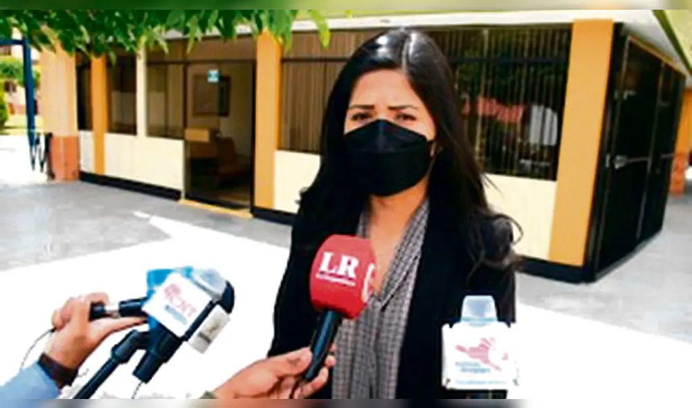 RECHAZO. Diana Gonzáles no apoya expulsión de Chirinos RECHAZO. Diana Gonzáles no apoya expulsión de Chirinos