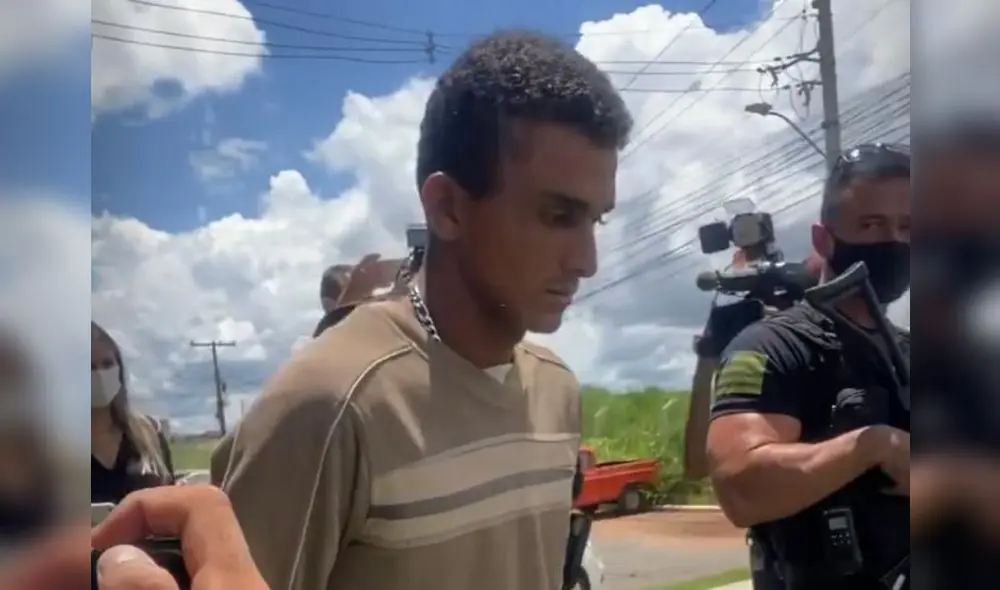 En 2019, Wanderson Mota fue detenido por intento de feminicidio contra su exesposa en Goianápolis. Foto: captura G1