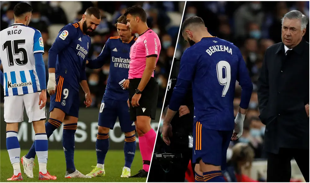 Karim Benzema es el actual máximo goleador de la liga española 2021-2022. Foto: composición/ EFE