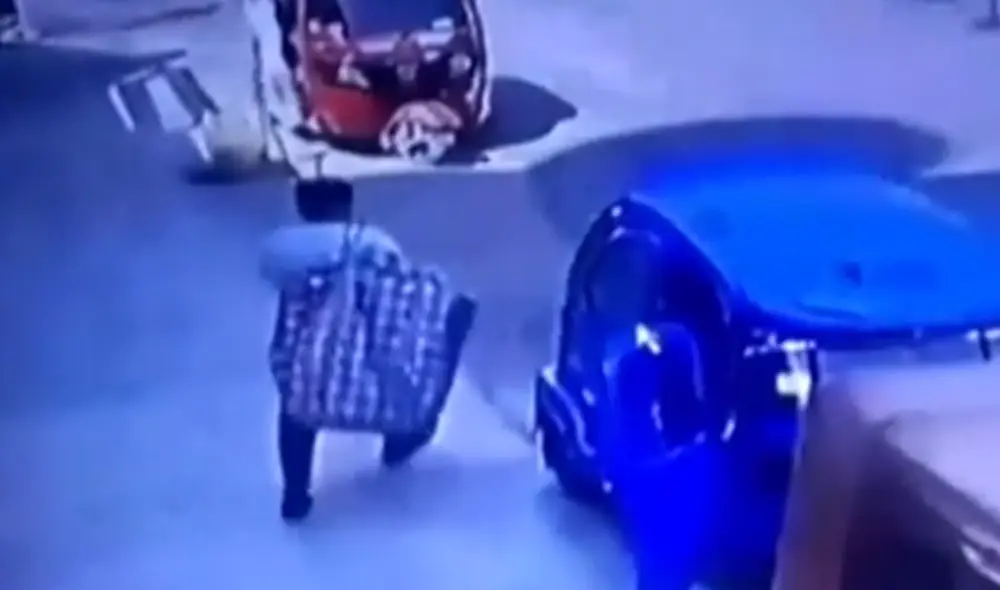 Sujeto aún no ha sido identificado. Dueño del local exige celeridad en la investigación del caso. Foto: América Noticias Sujeto aún no ha sido identificado. Dueño del local exige celeridad en la investigación del caso. Foto: América Noticias