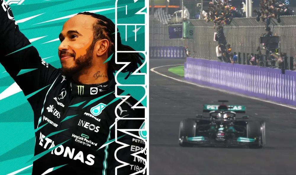 Lewis Hamilton ganó su octava carrera en lo que va del año. Foto: F1. Lewis Hamilton ganó su octava carrera en lo que va del año. Foto: F1.