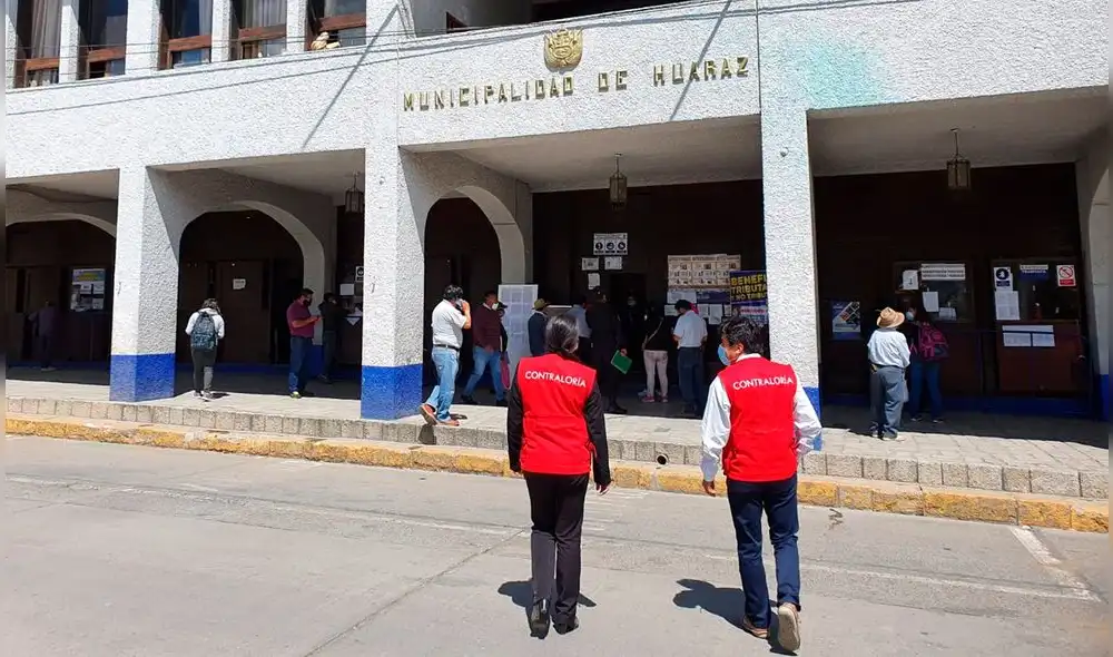 Informe de control fue remitido al alcalde Huaraz para que tome acciones al respecto. Foto: Contraloría.