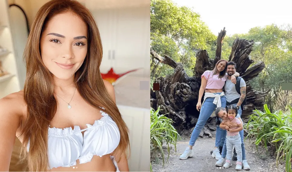 Karen Schwarz y Ezio Oliva conviven con sus mamás desde que inició la pandemia. Foto: Karen Schwarz/Ezio Oliva/Instagram