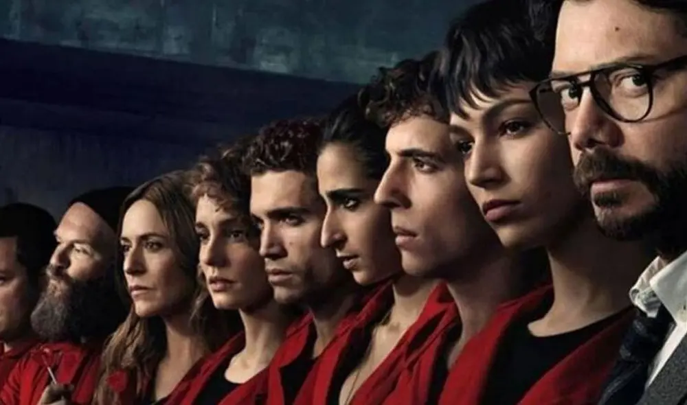Personajes principales de la serie española La casa de papel. Foto: La casa de papel/Instagram Personajes principales de la serie española La casa de papel. Foto: La casa de papel/Instagram