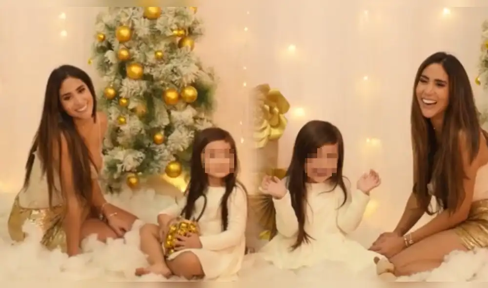 Melissa Paredes hizo hincapié en que una familia puede estar conformada por solo dos personas. Foto: composición/Melissa Paredes/Instagram