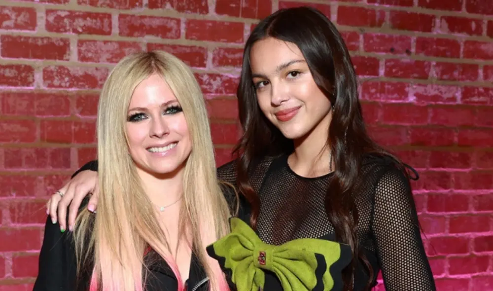 Olivia Rodrigo fue homenajeada por Avril Lavigne con el premio a la compositora del año. Foto: Variety