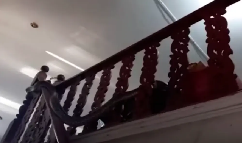 El video ha sido compartido en la página Viral Press. Foto: captura de Facebook