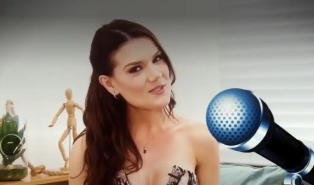 La Miss Perú se animó a mostrar uno de sus talentos más escondidos para las cámaras de América Televisión. Foto: América TV