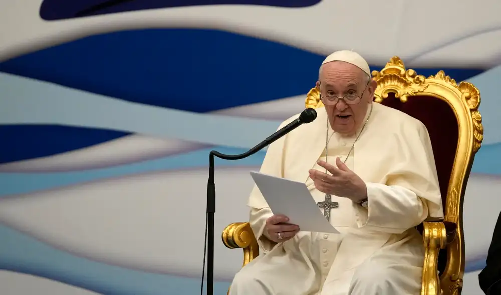 El papa Francisco pidió a los jóvenes “salir de las propias zonas de confort”. Foto: EFE El papa Francisco pidió a los jóvenes “salir de las propias zonas de confort”. Foto: EFE