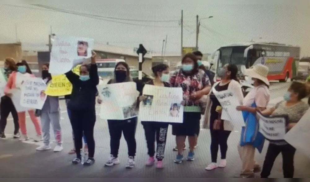 Pobladores de Miramar exigen captura de asesinos de niño. Foto: captura Exitosa Trujillo Pobladores de Miramar exigen captura de asesinos de niño. Foto: captura Exitosa Trujillo