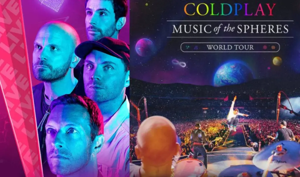 Coldplay se alista para presentar su próximo concierto en Lima el 2022. Foto: composición/ Instagram