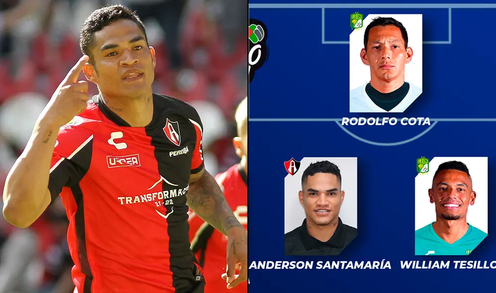 Anderson Santamaría es titular indiscutible en el Atlas de México. Foto: AFP/Twitter