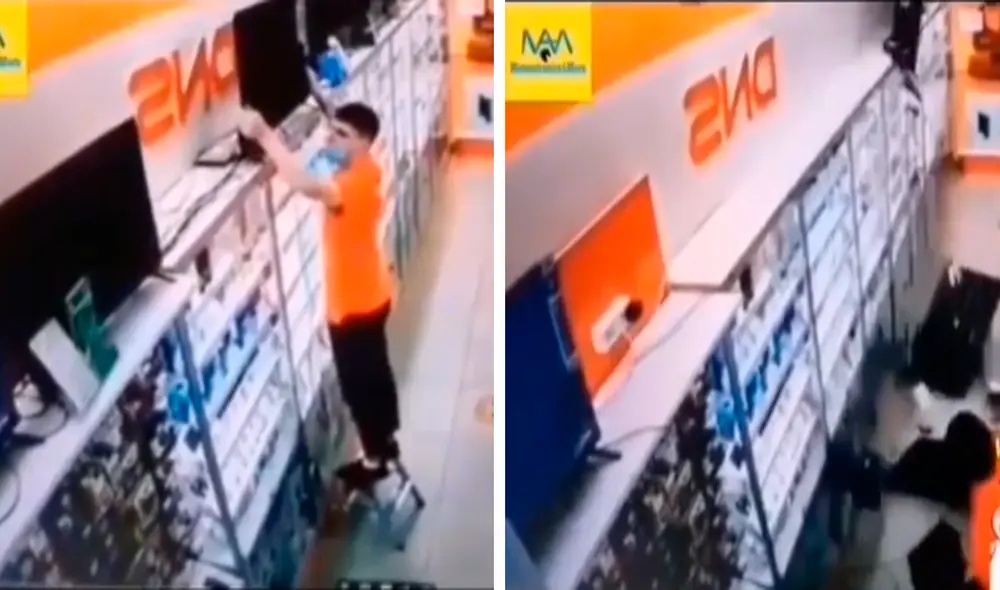 Las imágenes no tardaron en convertirse en virales en redes sociales. Foto: captura de TikTok Las imágenes no tardaron en convertirse en virales en redes sociales. Foto: captura de TikTok