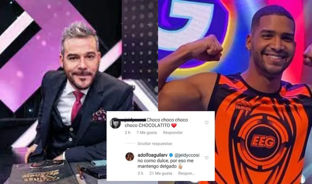 Adolfo Aguilar contesta de forma ingenioso a usuario que quiso trolearlo. Foto: Trome/captura.