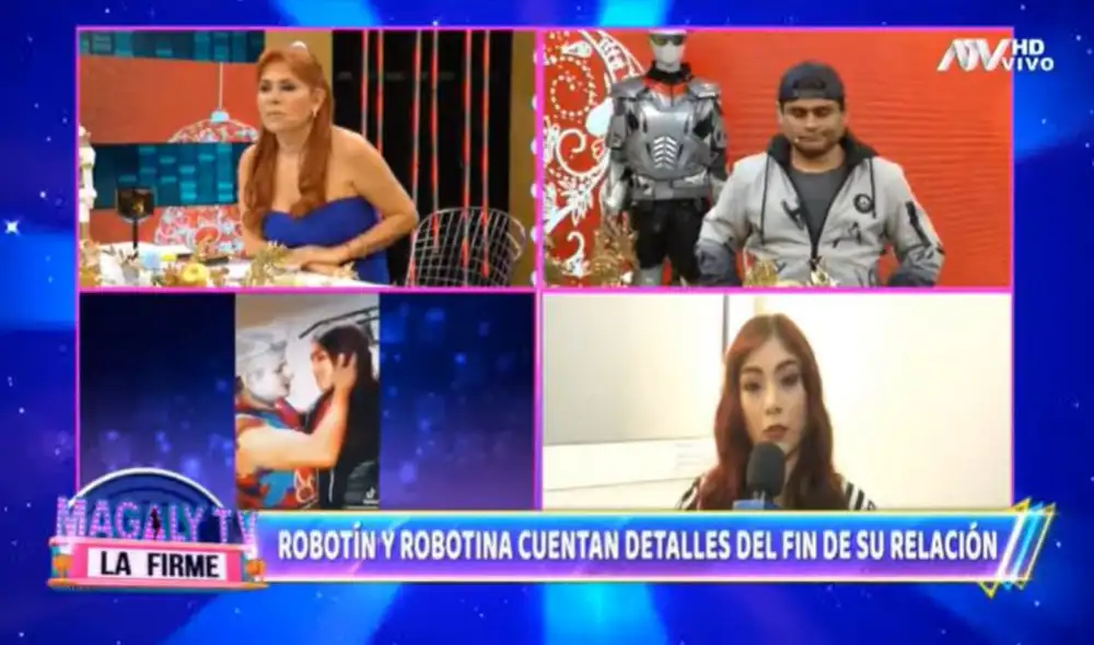Robotín tras terminar con Robotina: “Yo ya no quiero vivir una relación tóxica”. Foto: ATV