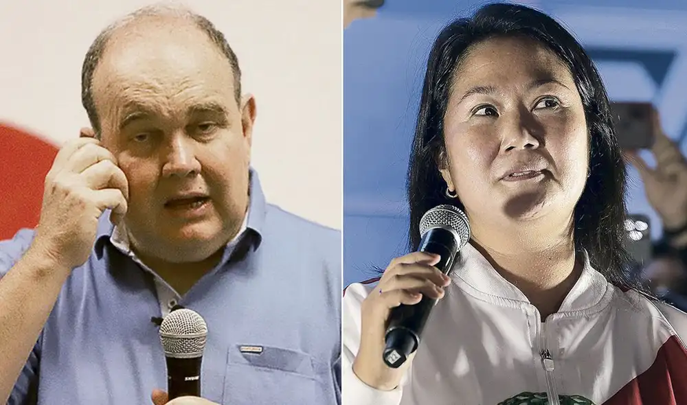 Reacios. López Aliaga ayer dijo que el presidente Castillo no estaría en condiciones de entenderlo, aunque en el debate presidencial el excandidato de RP tuvo problemas para dejarse entender. Fujimori no se pronunció. Foto: composición Clinton Medina/ John Reyes/ La República Reacios. López Aliaga ayer dijo que el presidente Castillo no estaría en condiciones de entenderlo, aunque en el debate presidencial el excandidato de RP tuvo problemas para dejarse entender. Fujimori no se pronunció. Foto: composición Clinton Medina/ John Reyes/ La República