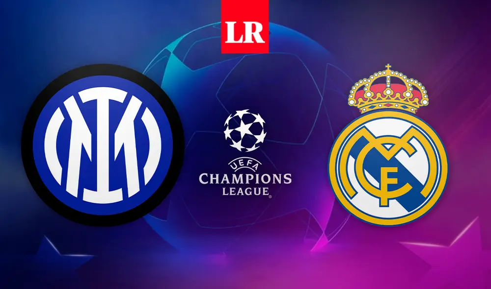 Inter y Real Madrid se disputarán el primer lugar del grupo D. Foto: Composición LR
