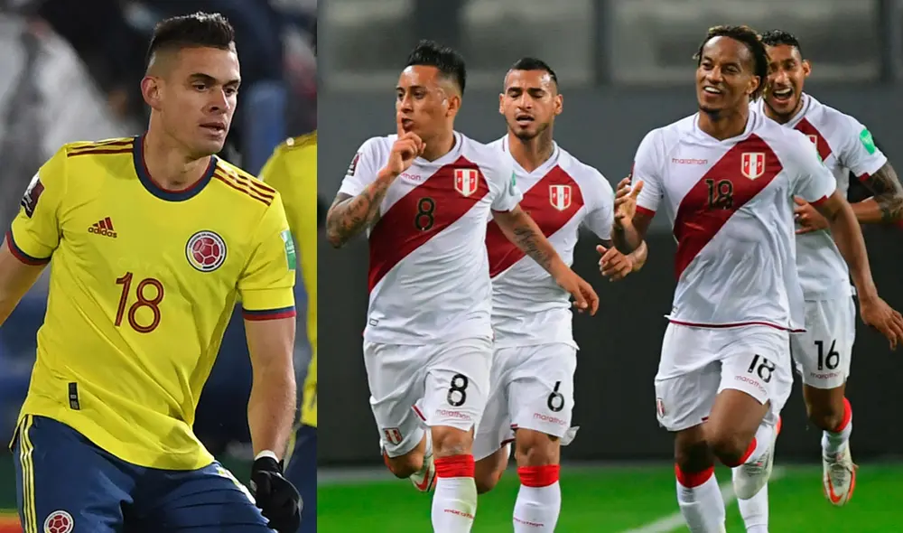 Colombia marcha en el cuarto lugar con 17 puntos mientras que Perú en el quinto con la misma cantidad de puntos. Foto: AFP/Selección peruana