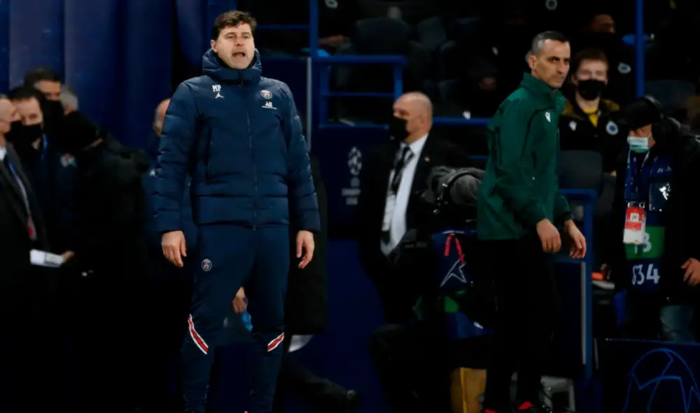 Mauricio Pochettino quedó satisfecho por la victoria del PSG 4-1 ante el Brujas. Foto: AFP Mauricio Pochettino quedó satisfecho por la victoria del PSG 4-1 ante el Brujas. Foto: AFP