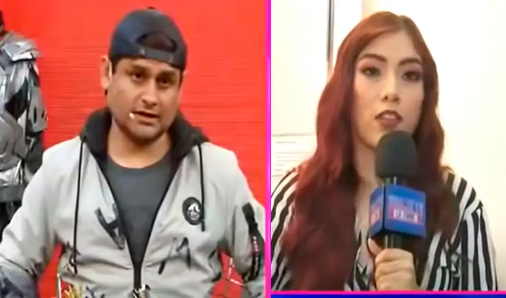 ‘Robotina’ y ‘Robotín’ en entrevista para Magaly TV, la firme. Foto: captura ATV