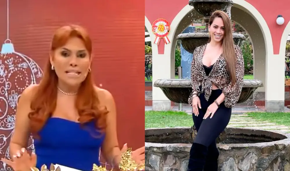 Magaly Medina defendió la posición de Samahara Lobatón al decir que su familia es Youna y su hija. Foto: composición/captura ATV/Melissa Klug/Instagram. Magaly Medina defendió la posición de Samahara Lobatón al decir que su familia es Youna y su hija. Foto: composición/captura ATV/Melissa Klug/Instagram.
