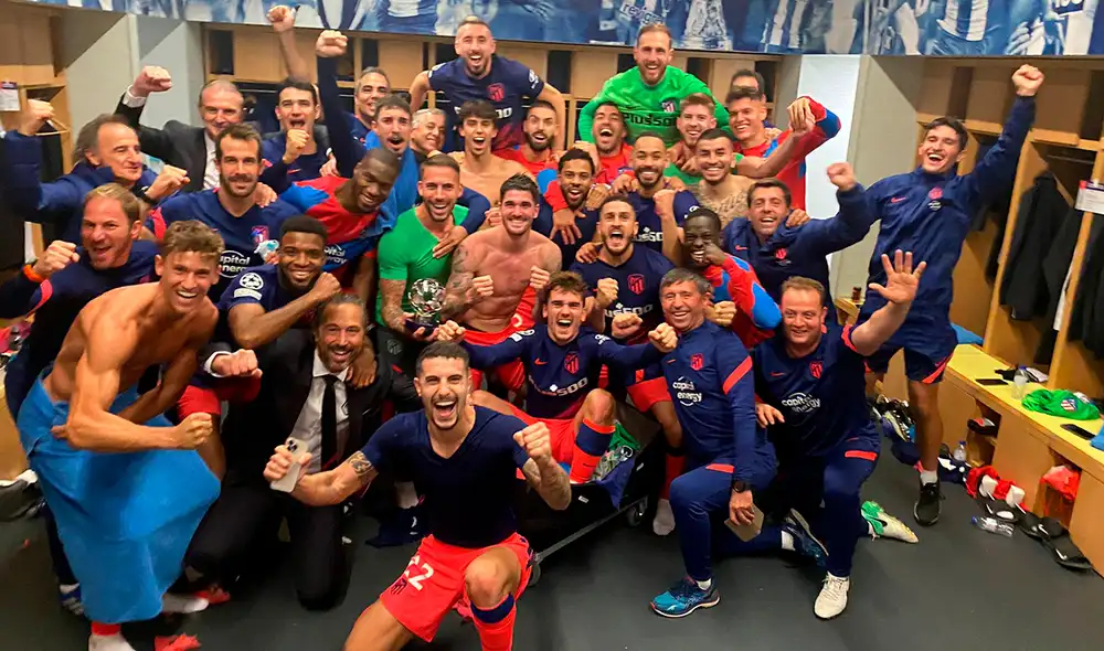 Atlético de Madrid busca ganar su primera Champions League en su historia. Foto: Luis Suárez/ Twitter