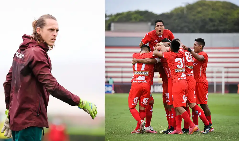 Patrik Zubczuk fichó para la temporada 2022 por Cienciano. Fuente: Composición Instagram/Twitter Cienciano