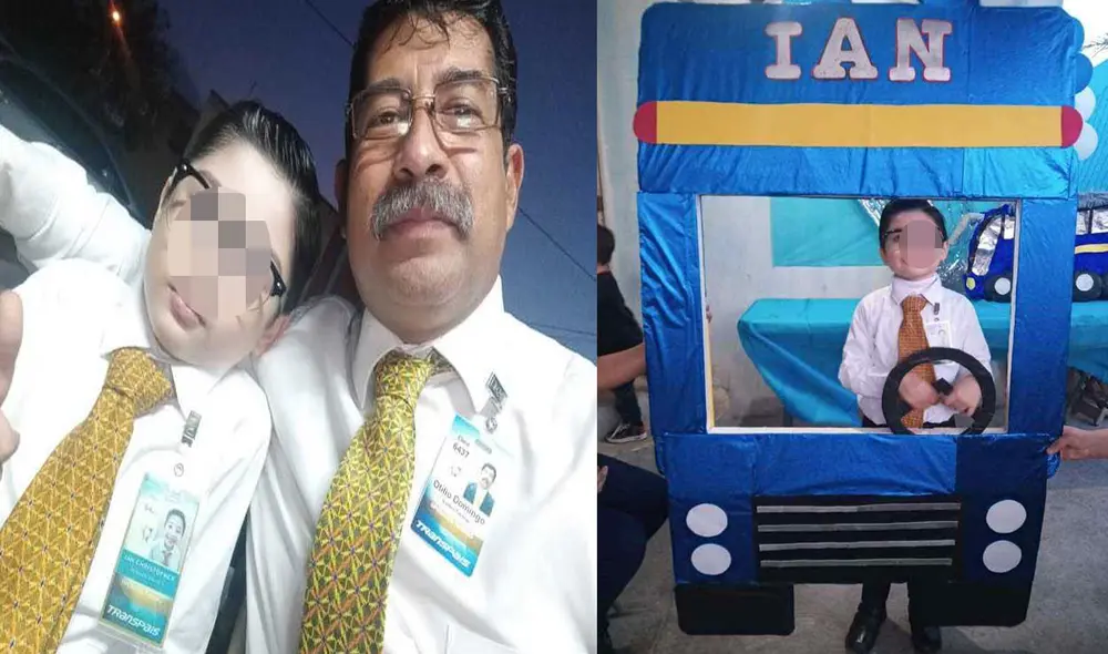 Las imágenes se volvieron virales y miles de usuarios llenaron de elogios a la familia. Foto: captura de Facebook