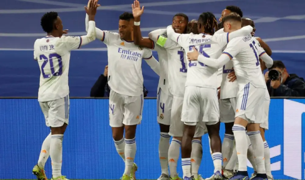 Los merengues terminaron líderes en su grupo con 15 puntos. Foto: EFE Los merengues terminaron líderes en su grupo con 15 puntos. Foto: EFE