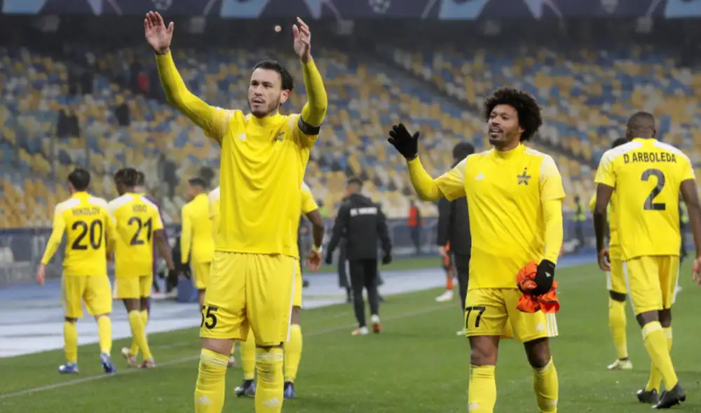 Sheriff Tiraspol terminó tercero del Grupo D con siete puntos, que le valió para clasificar a los dieciseisavos de final de la Europa League. Foto: EFE