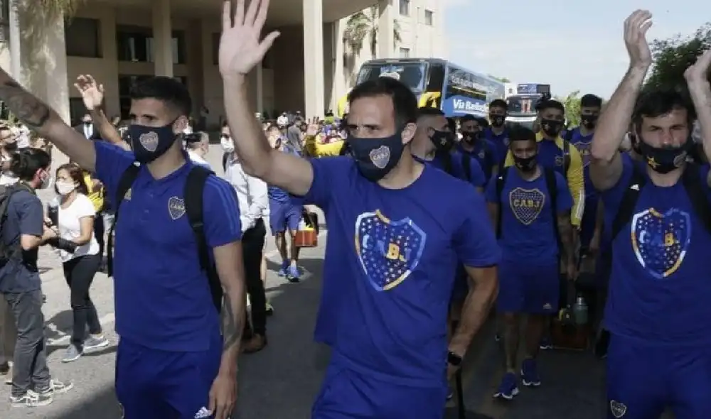 Carlos Izquierdos sería titular ante Talleres por la final de la Copa Argentina. Foto: Prensa Boca Juniors