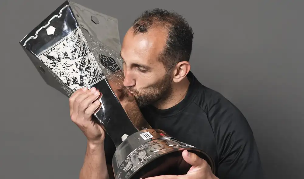 Hernán Barcos fue elegido como el Mejor Jugador 2021 en la Ceremonia de Premiación de la ADFP. Foto: Alianza Lima/Twitter Hernán Barcos fue elegido como el Mejor Jugador 2021 en la Ceremonia de Premiación de la ADFP. Foto: Alianza Lima/Twitter