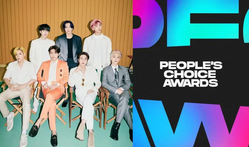 BTS ganó en las tres categorías que estaba nominado en los People's Choice Awards. Foto: composición La República BIGHIT/E!