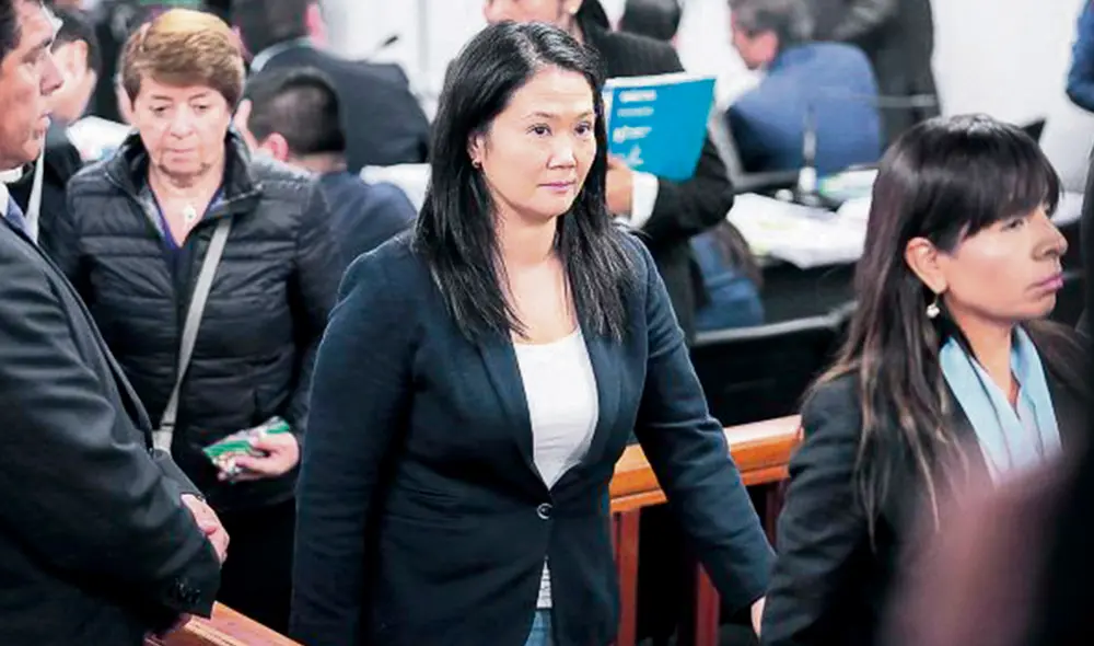 Acusada. Keiko Fujimori se enfrenta a juicio por varios delitos. Foto: difusión Acusada. Keiko Fujimori se enfrenta a juicio por varios delitos. Foto: difusión