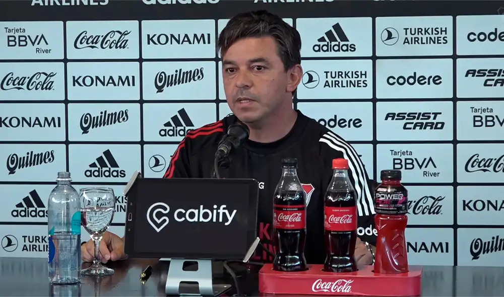 Marcelo Gallardo aclaró su continuidad en River Plate. Fuente: Captura River Plate