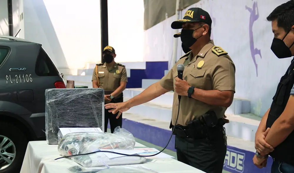 Jefe policial en Arequipa detalló cómo se efectuó el operativo. Foto: Zintia Fernández/La República