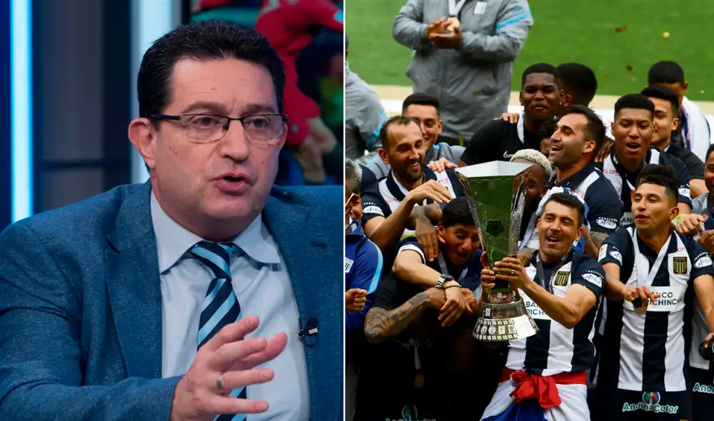 Vito de Palma elogió al cuadro blanquiazul, que se coronó campeón este 2021. Foto: ESPN/Liga de Fútbol Profesional Vito de Palma elogió al cuadro blanquiazul, que se coronó campeón este 2021. Foto: ESPN/Liga de Fútbol Profesional
