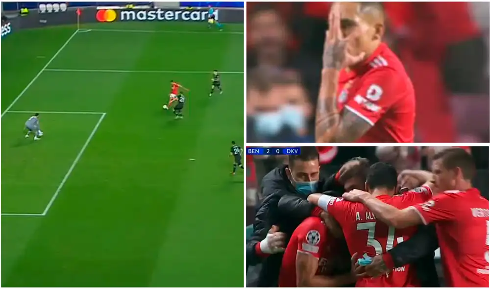 Benfica juega de local ante el Dinamo por la sexta fecha de la Liga de Campeones. Foto: composición/ captura ESPN Benfica juega de local ante el Dinamo por la sexta fecha de la Liga de Campeones. Foto: composición/ captura ESPN