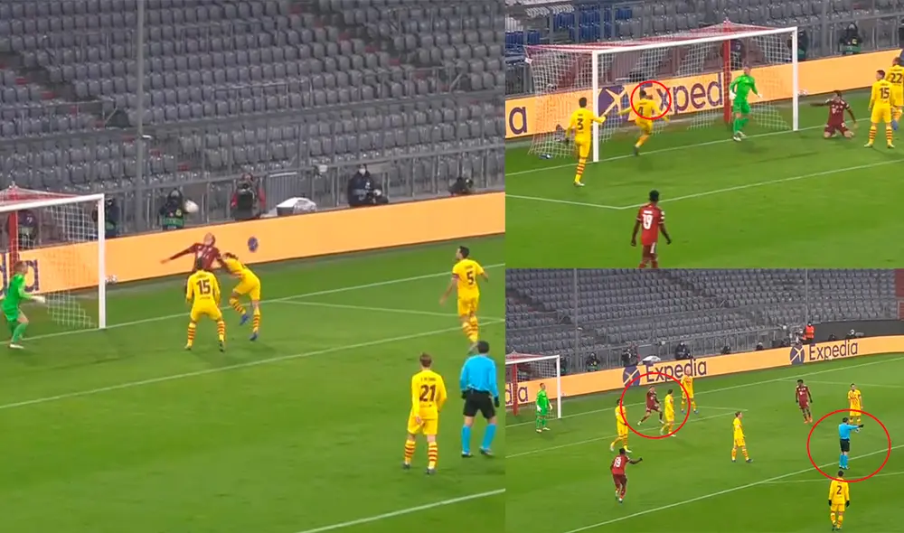 El gol de Thomas Müller cuadro por cuadro. Fuente: Composición de ESPN El gol de Thomas Müller cuadro por cuadro. Fuente: Composición de ESPN