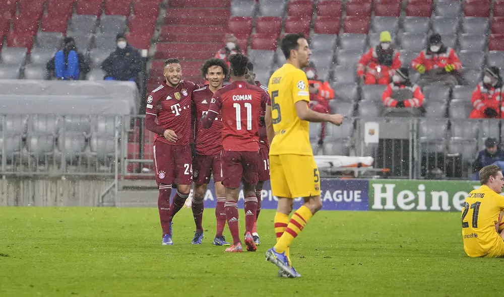 FC Barcelona se queda fuera de octavos de la Champions por primera vez en este siglo. Foto: Bayern Múnich