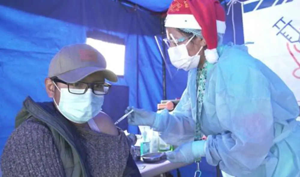 Buscan cerrar brecha de vacunación en la región Puno. Foto: Andina Buscan cerrar brecha de vacunación en la región Puno. Foto: Andina
